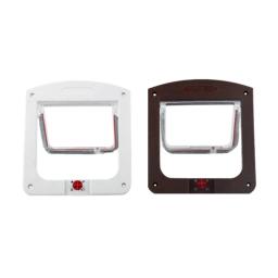 Porta gato com para animais estimação, formas acesso controláveis, porta para animais estimação, suprimentos - Image 1