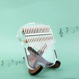 Suporte De Madeira Dobrável Portátil, Display Stand, Kalimba, Piano Polegar, Acessórios De Música, 1Pc - Image 1