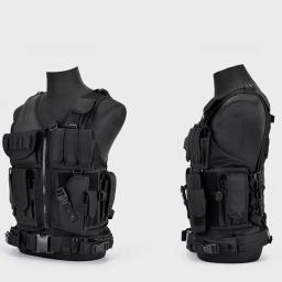 SWAT respirável Tactical Vest, Armadura de Combate Militar, Coletes Do Exército, Airsoft Jacket, Fato De Treino, Segurança, Caça, Ao Ar Livre, CS Jogo - Image 4