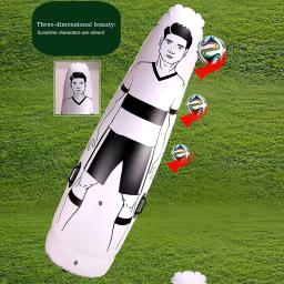 Boneco inflável do treinamento do manequim, equipamento portátil da prática do futebol, copo, escudo do manequim, defensor do goleiro, 175cm - Image 3