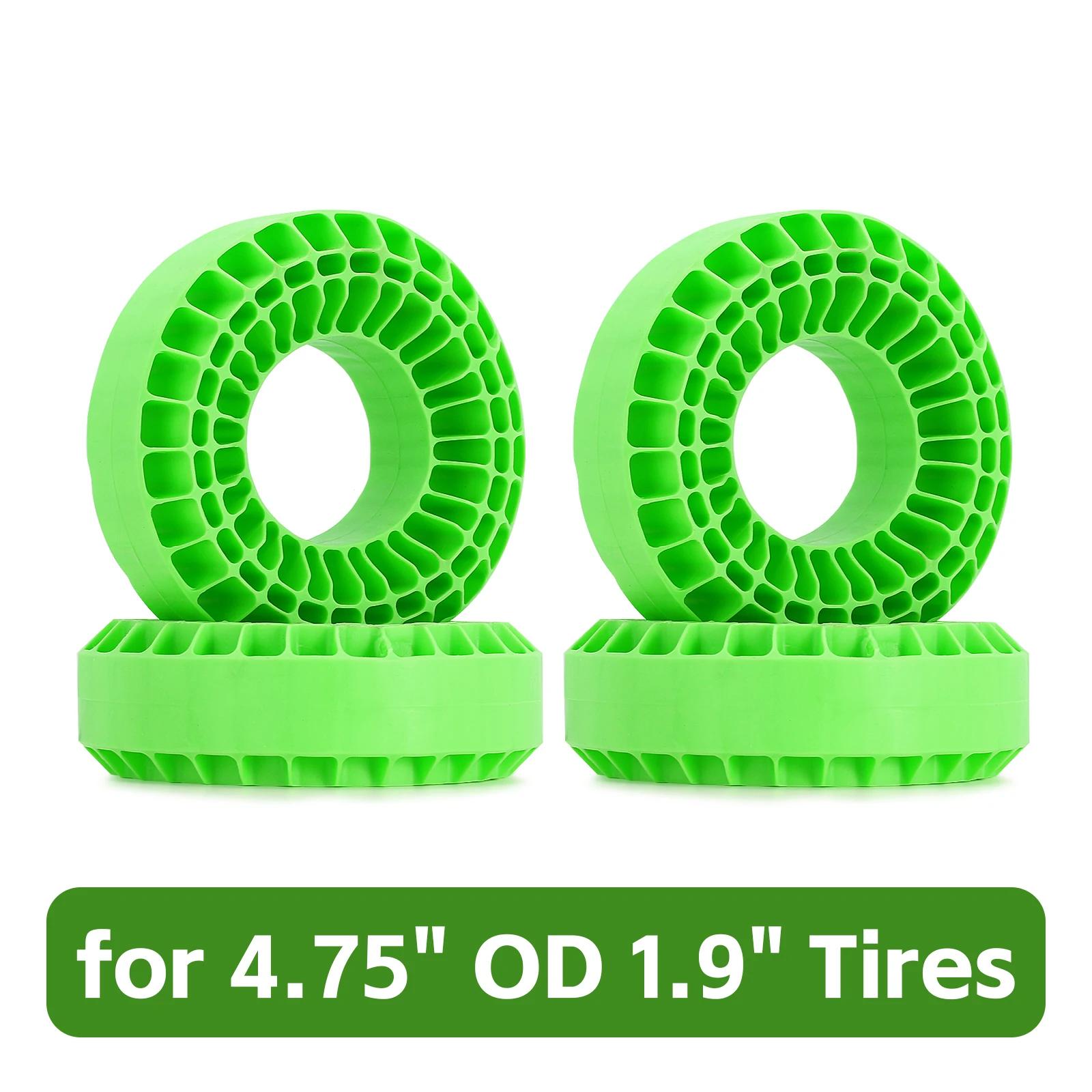 Espuma de inserção de borracha de silicone INJORA adequada para pneus de roda de 118-122 mm (4,75 "OD) 1,9" para crawler 1/10 RC - Image 1