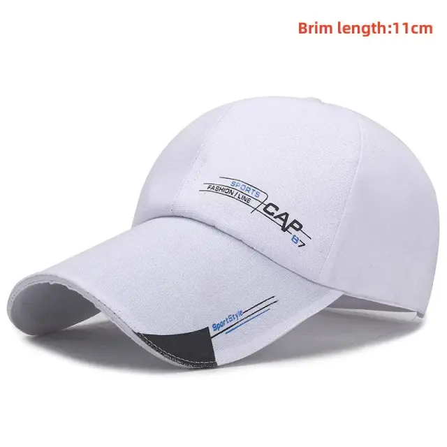 Bonés de Beisebol Masculinos para Verão com Protetor Solar e Viseira Snapback Estilosos para Homens e Mulheres
