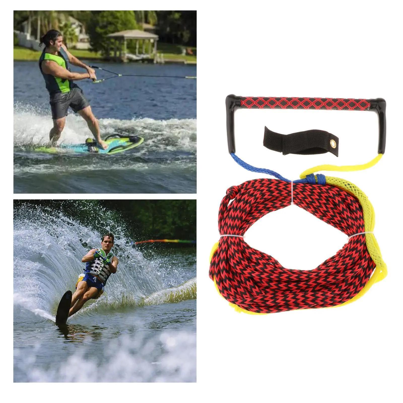 23m água corda de esqui de segurança surf towable watersport corda de esqui de água com alça para wakeboard wakesurf esporte - Image 1