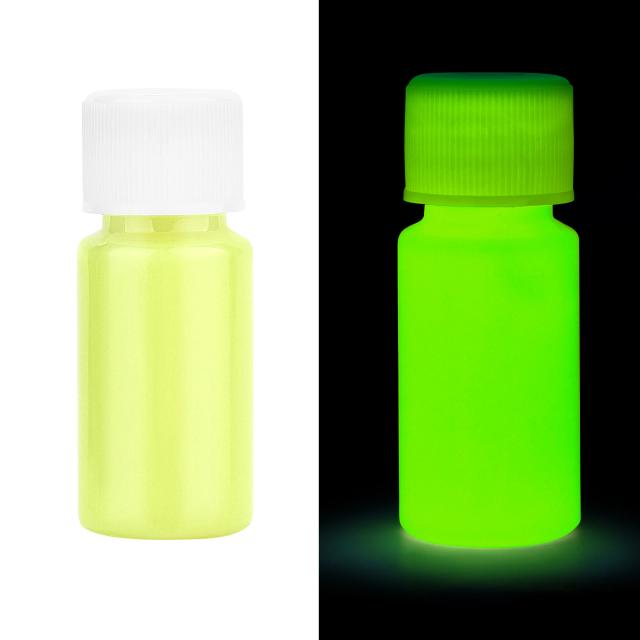 20/30g pigmento fluorescente tintas luminosas de longa duração brilho automático no escuro tintas acrílicas para arte fontes de festa