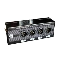 Extensor de cabo multi-rede, 4 canais, áudio XLR, extensor, transceptor para palco ao vivo, áudio, 1 par - Image 5