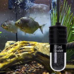 Mini aquecedor de aquário com display digital, pequeno aquário, temperatura constante, haste de aquecimento ajustável, usb, 5v, 2a, 10w - Image 3