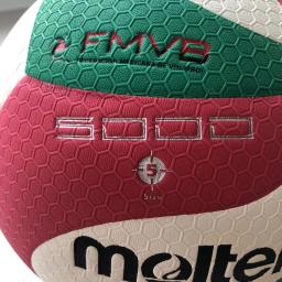 MOLTEN FLISTATEC-Voleibol para Estudantes, Bola PU para Adultos e Adolescentes, Treinamento de Competição ao Ar Livre, Tamanho 5, V5M4500, FMVB - Image 1