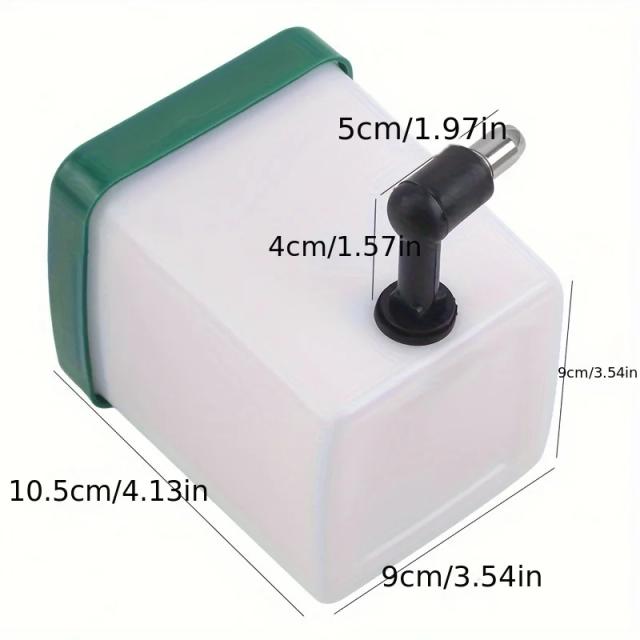 Distribuidor Automático de Água e Comida para Coelhos - Bebedouro e Alimentador de Pet Acessórios