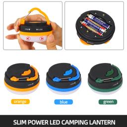 Luzes de acampamento pendurado usb recarregável ao ar livre led luz ímã base 3 modo tenda lanterna emergência portátil luz da noite lâmpada - Image 6
