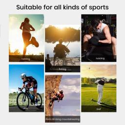 Luvas de ciclismo meio dedo para homens e mulheres, MTB, bicicleta, esportes, respirável, à prova de choque - Image 5
