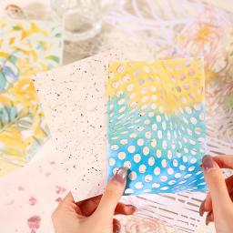 6 pacotes/lote série de produção de papel artístico bonito adorável retro decorativo bloco de notas de papel - Image 2