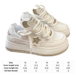 Tênis Star Walking Platform, sola grossa, tênis de corrida confortáveis, sapatos de skate antiderrapantes, esportes ao ar livre, Y2K - Image 6
