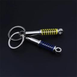 Carro chaveiro de pistão amortecedor forma chaveiro decoração chaveiro pingente acessórios do carro para carro automóvel - Image 6