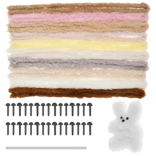 Fio de Ferro de Pelúcia Twist Stick: Criativo Chenille Stem para DIY, Artesanato, Brinquedo Educativo e Limpador de Tubos em Coral Veludo