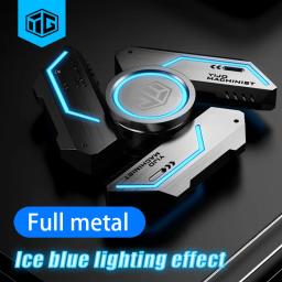 Liga Luminous Light EDC Fidget Spinner Giroscópio de mão, Stress Toys, rolamento silencioso para adultos e homens, presente de aniversário infantil, R188 - Image 6