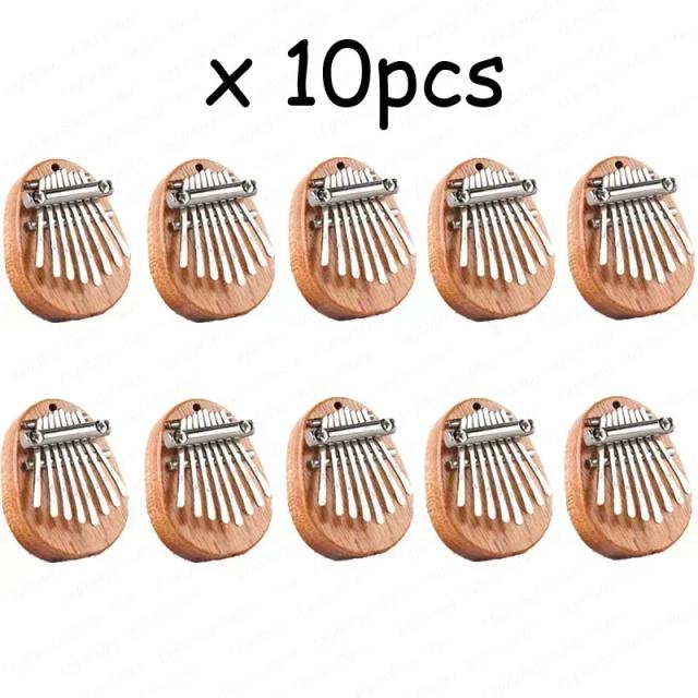 Piano de Madeira Miniatura de 8 Teclas para Adultos e Crianças - Brinquedo Musical Ideal como Presente para Iniciantes