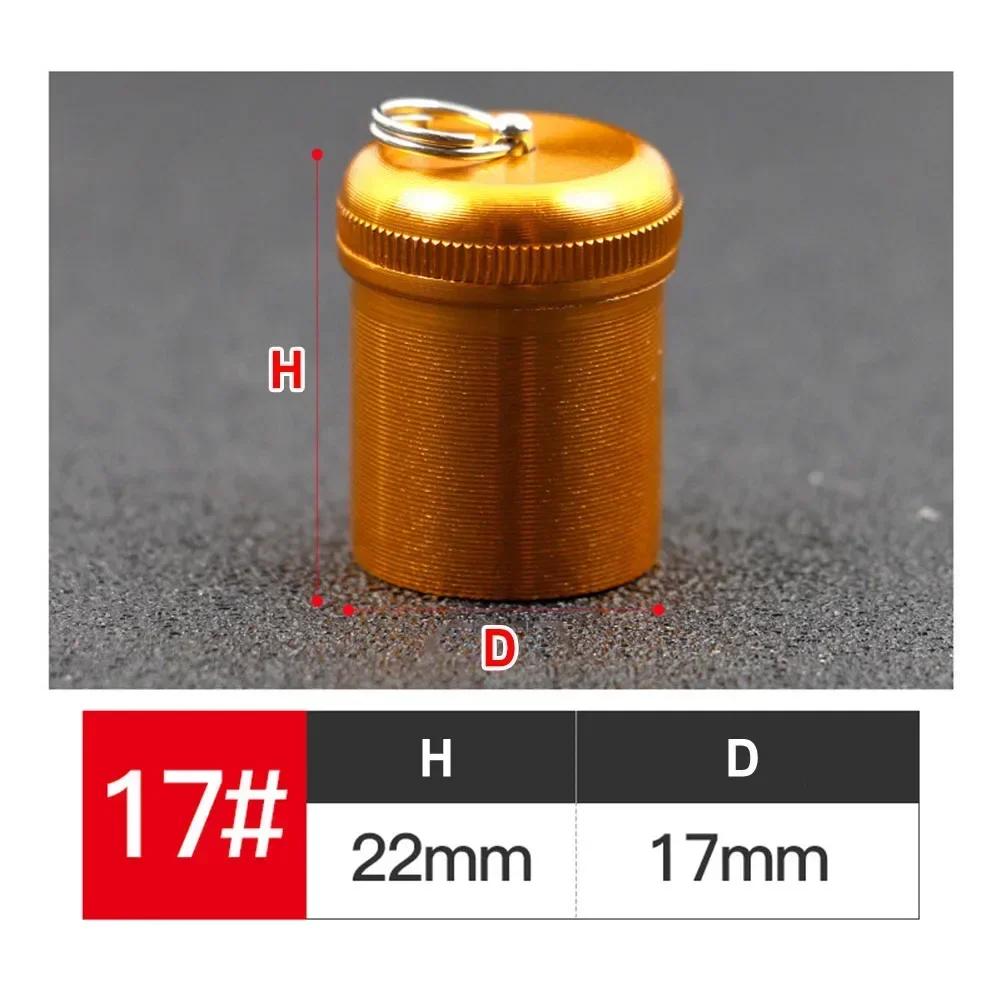 1 pçs tampa da extremidade da vara de pesca liga de alumínio plugue da cauda 11-23mm acessórios de pesca ao ar livre durável prático - Image 1