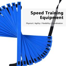 Speed Agility Training Set com bolsa de transporte, Agility Ladder, 10 Cones Disco para treinamento com obstáculos, futebol - Image 2