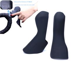 Bicicleta de estrada suporte capa shifter lever rival força capa para shimano ST-R8020 sílica gel ciclismo acessórios 1 par - Image 1
