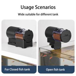 Alimentador automático de tanques de peixes Timing inteligente, Grande capacidade, Alimentador automático para Goldfish, 100ml - Image 5