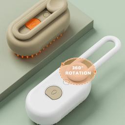 Escovas de cabelo elétricas para animais de estimação, Pente de cachorro, Produtos para gatos, Escova do cão, Remove Pet Hairs, Steam Grooming Goods - Image 3