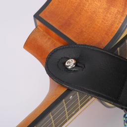 Correia de guitarra multi estilo para guitarra acústica, Correias de impressão coloridas ajustáveis, baixo elétrico - Image 6