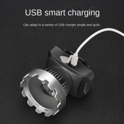Powerful LED Headlamp with 3 Modes Built-in Battery USB Rechargeable Head Torch Lamp Camping Emergency Lantern - Image 5