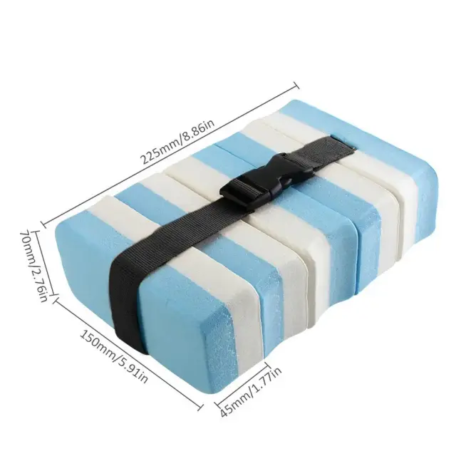 Cinto Flutuante Ajustável para Natação - Equipamento de Treino para Adultos e Crianças com Espuma Confortável