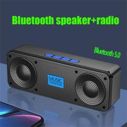 S18 Mini alto-falante portátil Bluetooth, alto-falantes sem fio, música estéreo 3D, suporte surround, cartão TF, rádio FM, subwoofer, alto-falante - Image 5
