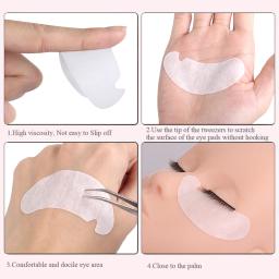U Forma Notch Eye Patch, Estender Cílios Mat, Gel Sanitário Pads, Extensão Dos Cílios, Sob A Almofada Do Olho, Ferramenta De Beleza, Conjunto De 10 Pares - Image 4