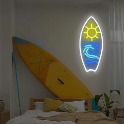 Prancha De Surfe Luzes De Sinal De Neon, Sinais LED, Quarto, Loja De Negócios, Decoração Para Os Amantes Do Surfista, Presente - Image 4
