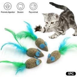 Menta comestível Catnip Ball para Pet, Hortelã Gato Saudável Jogo de Perseguição Doméstica, Produtos de brinquedo Suprimentos de limpeza de dentes - Image 5