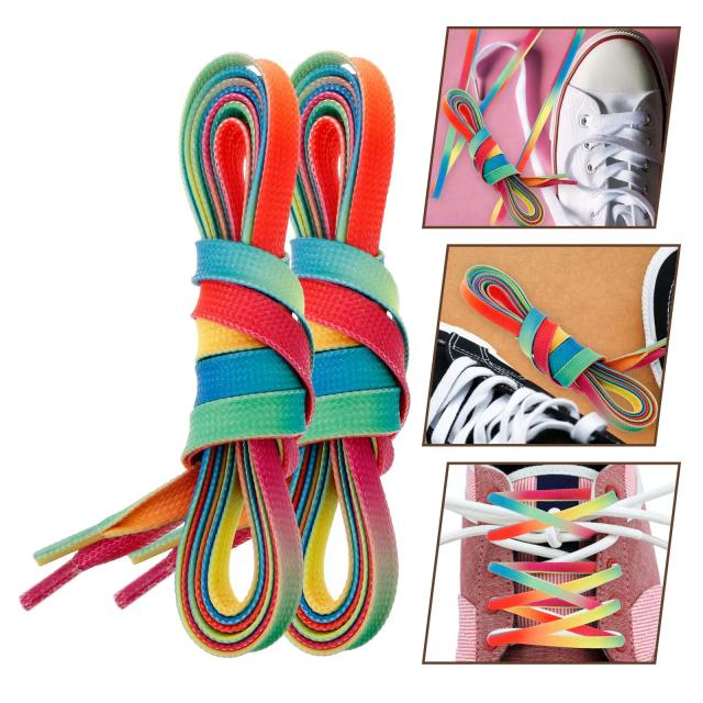 Laços Reforçados para Patins de Hóquei no Gelo - Design Dupla Camada e Ponta Encerrada, 95cm, 1 Par