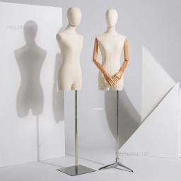 Prateleira de manequim de costura feminina para vestido de casamento, exibição de roupas femininas, vitrine feminina, alta qualidade, DIY - Image 3