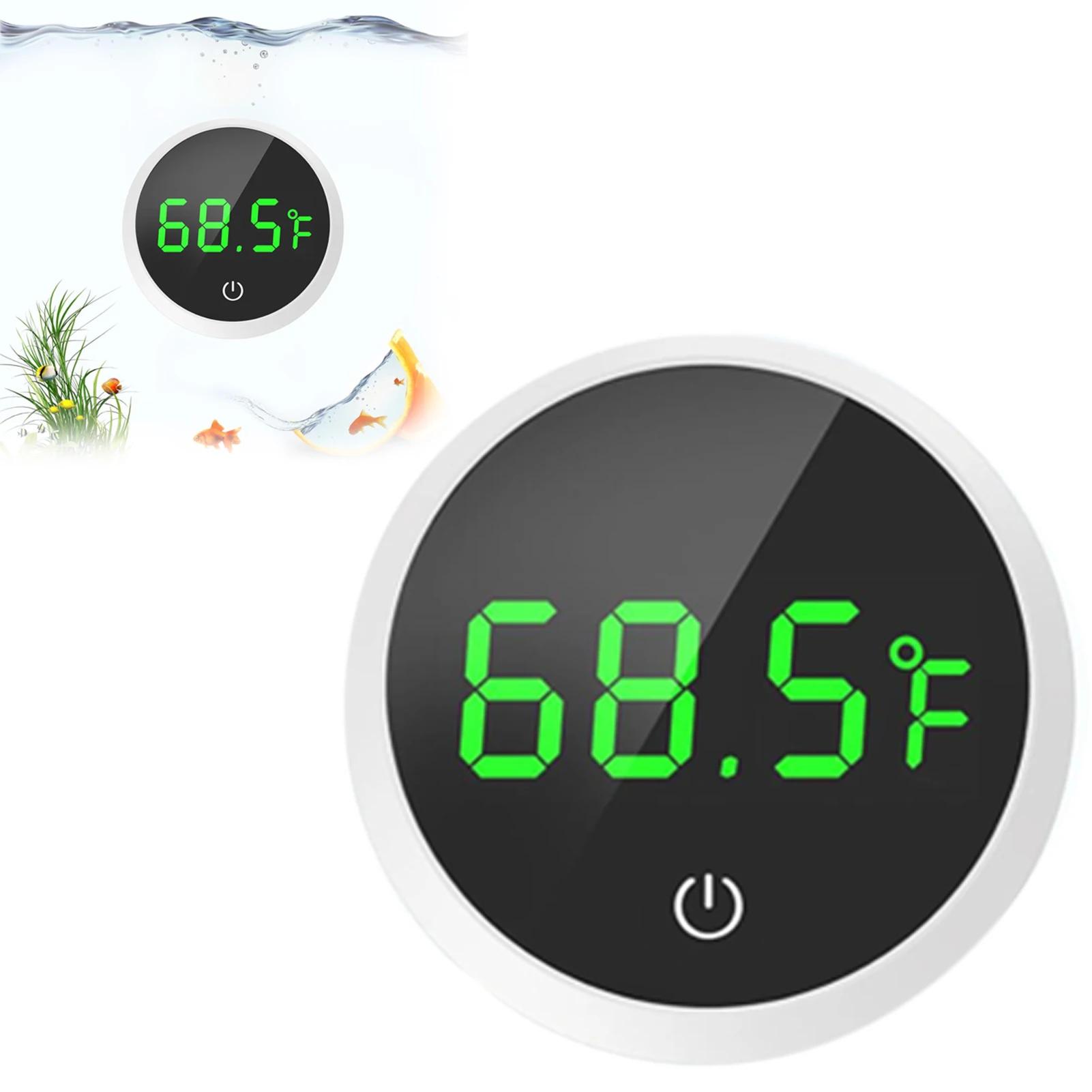 Termômetro eletrônico do aquário, Display de temperatura LCD, baterias alimentadas para répteis, terrários, viveiros - Image 1