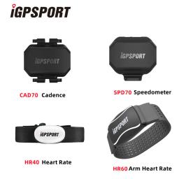 Igpsport hr60 pulseira de freqüência cardíaca sem fio ant + banda braço bluetooth 4.0 monitor cardíaco ipx7 à prova dwaterproof água para bicicleta gps esporte ao ar livre - Image 1