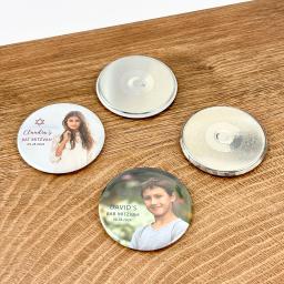 Personalizado Bat Mitzvah Ímãs de geladeira, Primeira Comunhão Party Favor, Custom Photo Bar Lembrança, Profissão Presente para os hóspedes - Image 4