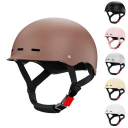 Capacete de bicicleta de meia face com forros removíveis, ventilação, absorção de choque, proteção, escalada, ciclismo, rafting, segurança, 1pc - Image 6