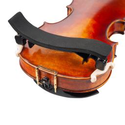 Avançado alemão estilo violino ombro resto, liga de titânio, ajustável, preto, 4-1-8 - Image 6