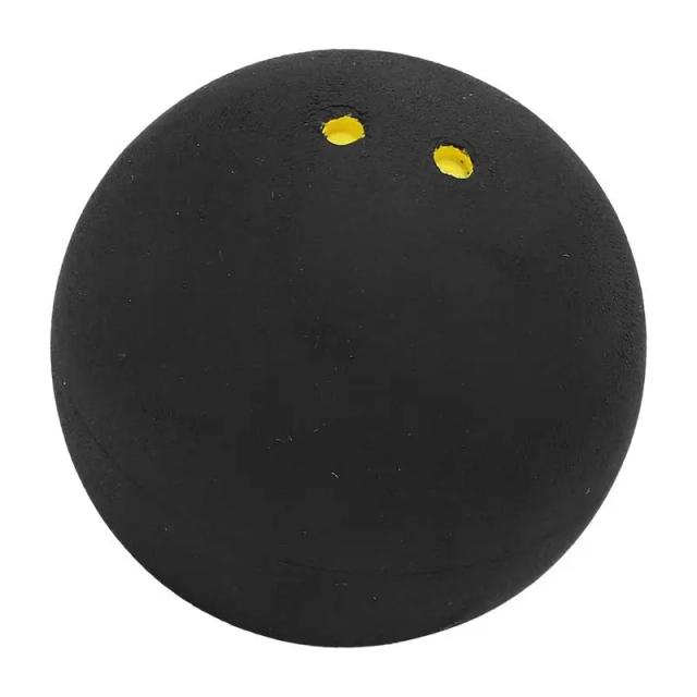 Bolinha de Squash Double Yellow Dot - Raquete Profissional para Jogo de Velocidade Lenta e Handebol, 38mm