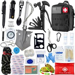 Kit De Primeiros Socorros Militar, Conjunto Completo, Equipamento Ao Ar Livre, Kits De Emergência, Acampamento, Caminhadas, Aventuras, Saco De Trauma - Image 1