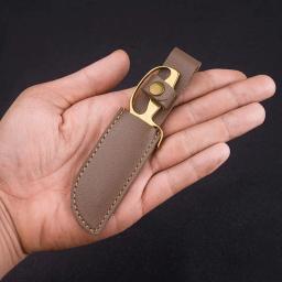 Portátil de aço inoxidável Mini canivete, EDC Wing Chun faca pequena, Usado para abrir a caixa, Um presente especial e colecionáveis, 1Pc - Image 4
