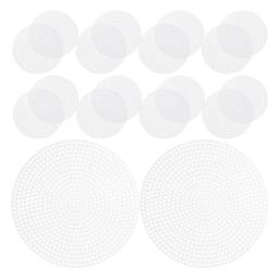 Estênceis De Malha De Plástico Reutilizável, Cross Stitch Grid Board, Folha De Tela Do Círculo Craft, Kit De Lona, 20 Pcs - Image 1