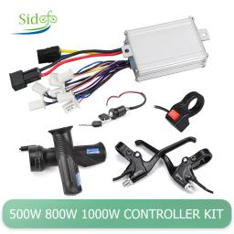 Ebike escova controlador Kit para bicicleta elétrica, escovado DC Motor controlador, acessório de bicicleta, 500W, 1000W, 24V, 36V, 48V, 800W - Image 1