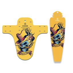 Chooee-Bicicleta Mudguard Set, Asas de bicicleta, Rodas dianteiras e traseiras, Guarda lama, Ciclismo Parte, Acessórios de bicicleta - Image 4