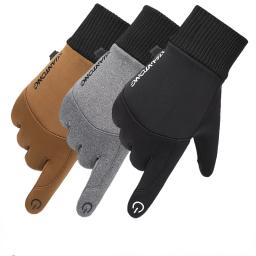Luvas impermeáveis de tela sensível ao toque para homens e mulheres, luvas táticas, luvas à prova de vento, ciclismo ao ar livre, caminhadas, esqui, inverno, 2022 - Image 2