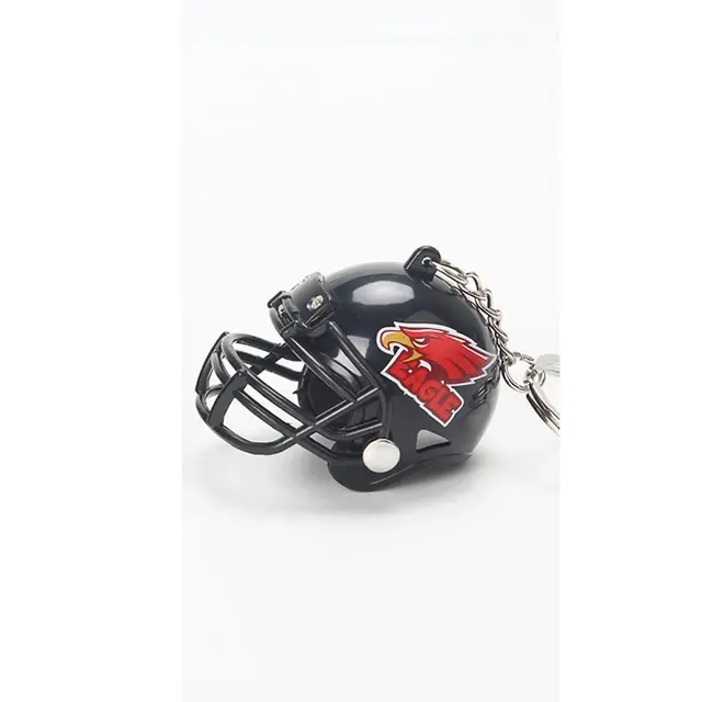 Pingente de Chaveiro em Forma de Capacete de Futebol Americano - Presente Perfeito para Fãs de Rugby e Joias Esportivas