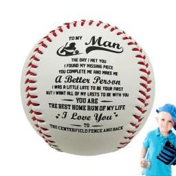 Bolas de beisebol do tamanho padrão para iniciantes, confortáveis, segurança, acessórios esportivos - Image 1