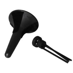 Suporte de triângulo metálico para trompete, destacável, dobrável, preto, durável, protetor, tubo de cobre, acessórios do instrumento - Image 2