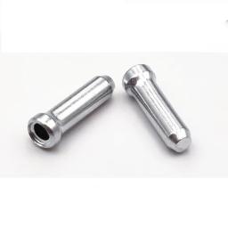 100/200 pçs linha de bicicleta tubo cauda tampas de extremidade linha de freio desviador mudança fio tampas dicas crimpagens mtb tampa do cabo de freio da bicicleta - Image 5